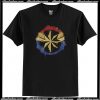 Captain Marvel Spray Paint Logo T-Shirt AI