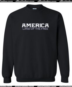 Chris Pratt America Land of the Free Sweatshirt AI