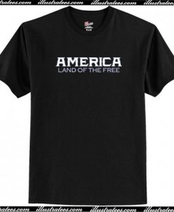 Chris Pratt America Land of the Free T-Shirt AI