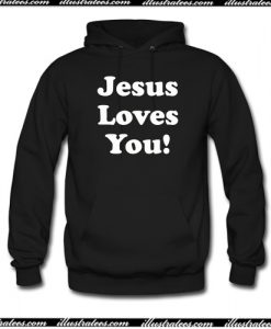 Chris Pratt Jesus Loves You Hoodie AI