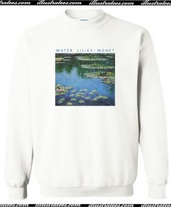 Claude Monet Painting Water Lilies Sweatshirt AI