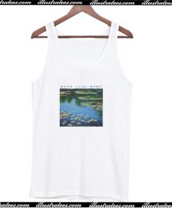Claude Monet Painting Water Lilies Tank Top AI