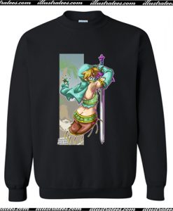 Gerudo Link Crewneck Sweatshirt AI