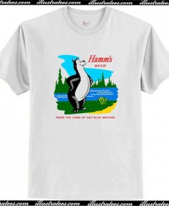Hamm’s Beer Bear Lake T-Shirt AI