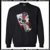 Hatchet Rose Horror Sweatshirt AI