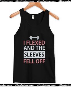 I Flexed and The Sleeves Tank Top AI