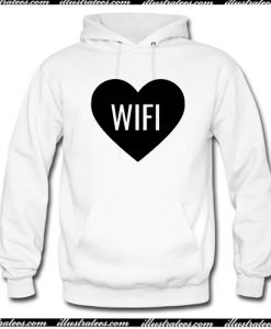 I Love Wifi Hoodie AI