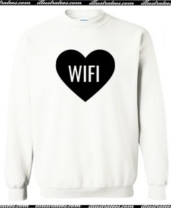 I Love Wifi Sweatshirt AI