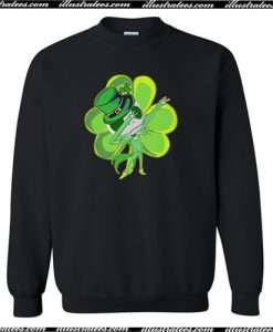 Jack Skellington Saint Patrick’s Day Sweatshirt AI