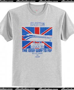 Led Zeppelin The Only Way To Fly T Shirt AI