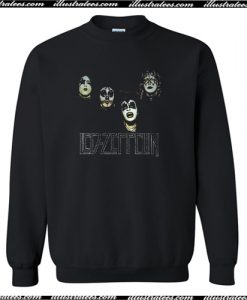 Led Zeppelin x KISS Combo Metal Sweatshirt AI