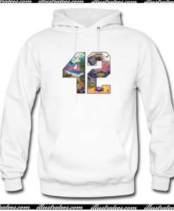 Mariano Rivera 42 Hoodie AI