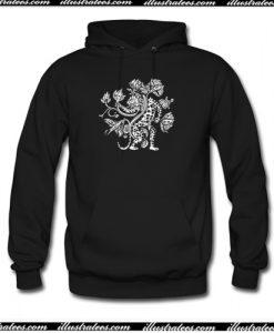 Mayan Jaguar Hoodie AI