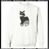Meru Mountain Cat Night Sky Sweatshirt AI
