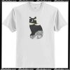 Meru Mountain Cat Night Sky T-Shirt AI