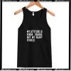 My Attitude is Kinda Savage But My Heart is Gold Tank Top AI