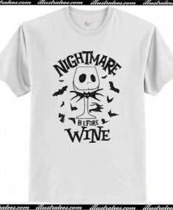 Nightmare Before Wine T-Shirt AI