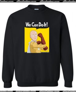 One Punch Man We Can Do It Sweatshirt AI