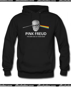 Pink Freud The Dark Side Of Your Mom Hoodie AI