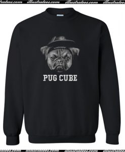 Pug Cube Sweatshirt AI