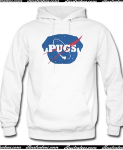 Pugs Stra Nasa Hoodie AI