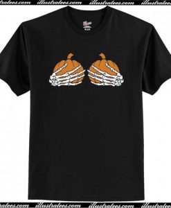 Pumpkin Boobs T-Shirt AI