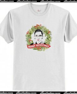 Ruth Bader Ginsburg Christmas T-Shirt AI