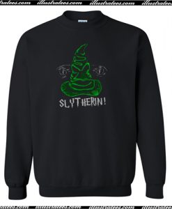 Sorting Hat Slytherin Sweatshirt AI