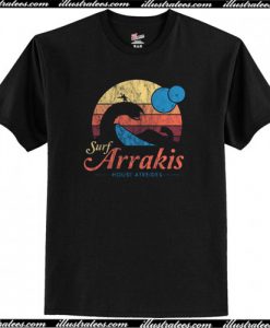 Surf Arrakis House Atreides T Shirt AI