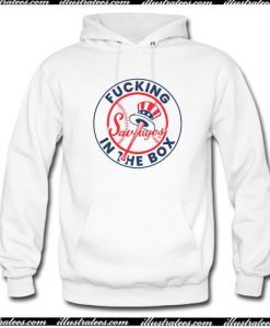 Yankees Fucking Savages In The Box Hoodie AI