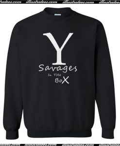 Yankees Savages in the Box Sweatshirt AI