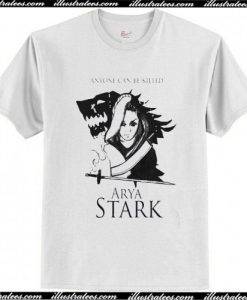 Arya Stark White Vest T Shirt AI