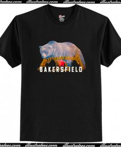 Bakersfield California State Bear T-Shirt AI