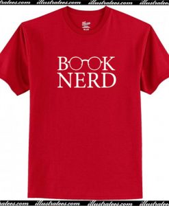 Book Nerd T-Shirt AI