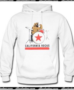 California Rocks Bear Hoodie AI