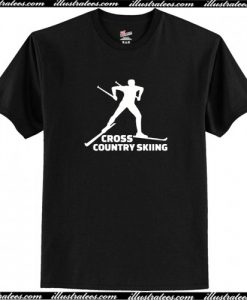 Cross country skiing T-Shirt AI