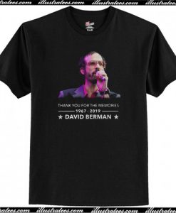 David Berman Silver Jews 1967 – 2019 T-Shirt AI
