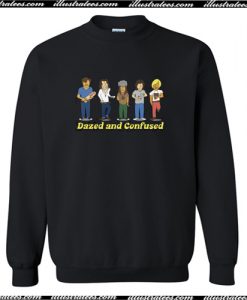 Dazed and Confused Cartoon Sweatshirt AI