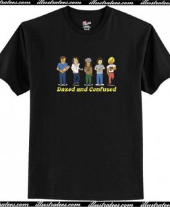 Dazed and Confused Cartoon T-Shirt AI