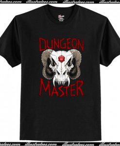 Dragon Skull Dungeon Master T-Shirt AI