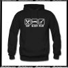 Eat sleep Guitar Hoodie AI