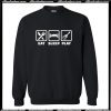 Eat sleep Guitar Sweatshirt AI