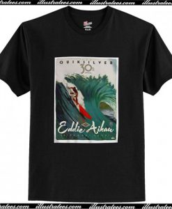 Eddie Aikau Poster Quiksilver T-Shirt AI