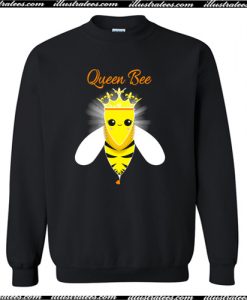 Halloween Queen Bee Cute Costume For Girls & Women Funny Sweatshirt AI