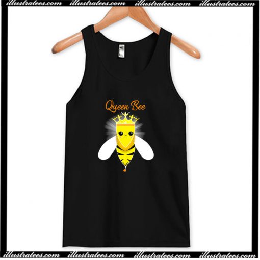 Halloween Queen Bee Cute Costume For Girls & Women Funny Tank Top AI