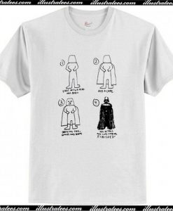 How To Draw Darth Vader T-Shirt AI