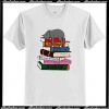 How to Chill Like a Cat Fell Asleep In Book T-Shirt AI