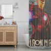 Iron Man Shower Curtain AI
