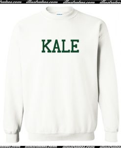 Kale Green Sweatshirt AI