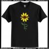 Kind The Bees Sunflower T-Shirt AI
